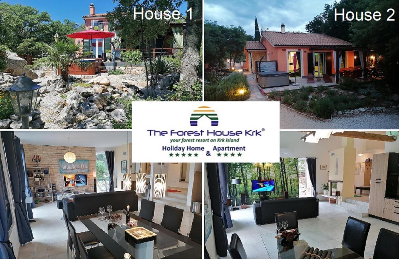 The Forest House Krk 2 Kras Bagian luar foto