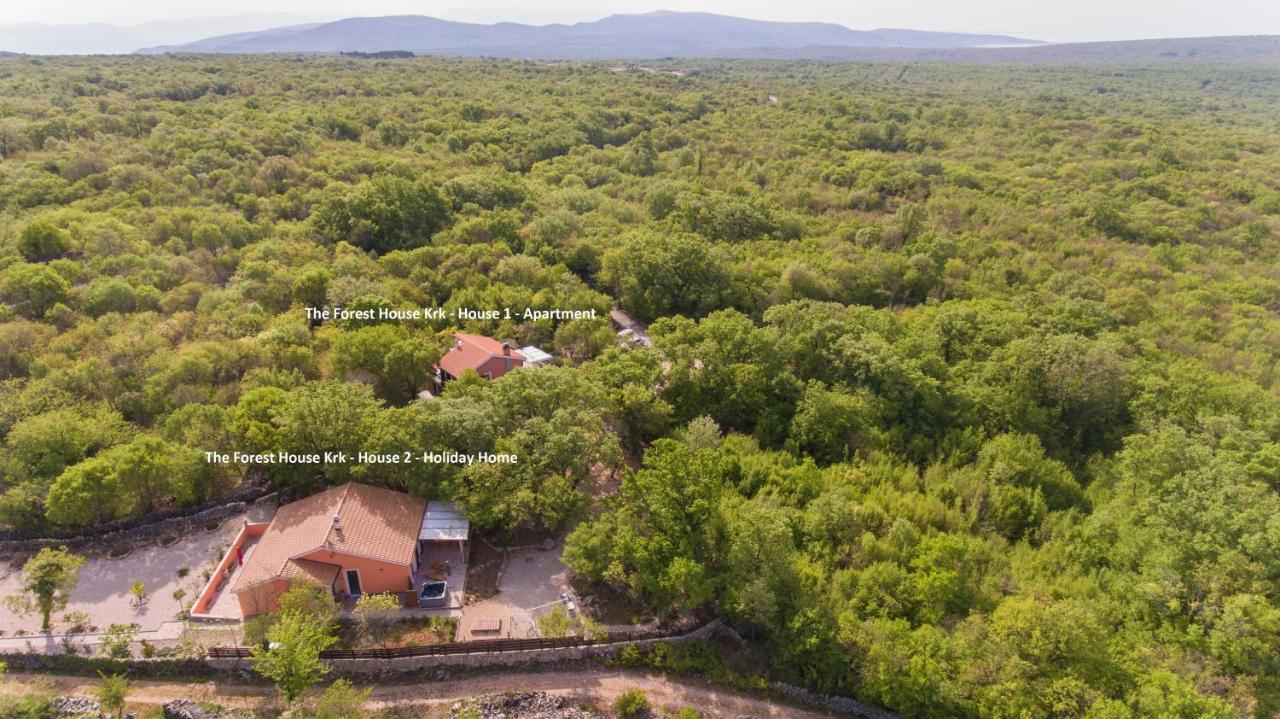 The Forest House Krk 2 Kras Bagian luar foto