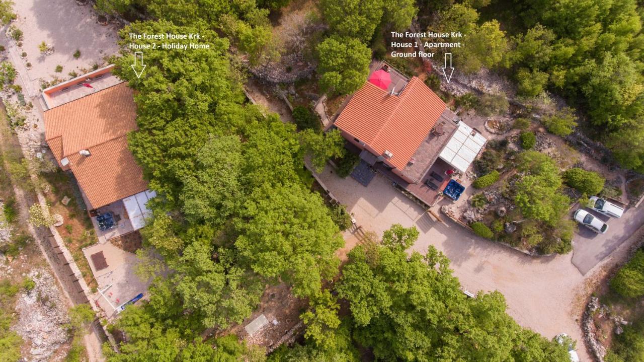 The Forest House Krk 2 Kras Bagian luar foto