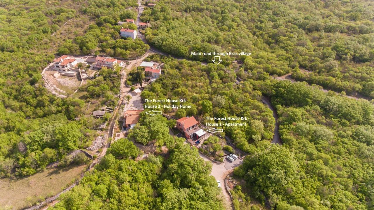 The Forest House Krk 2 Kras Bagian luar foto